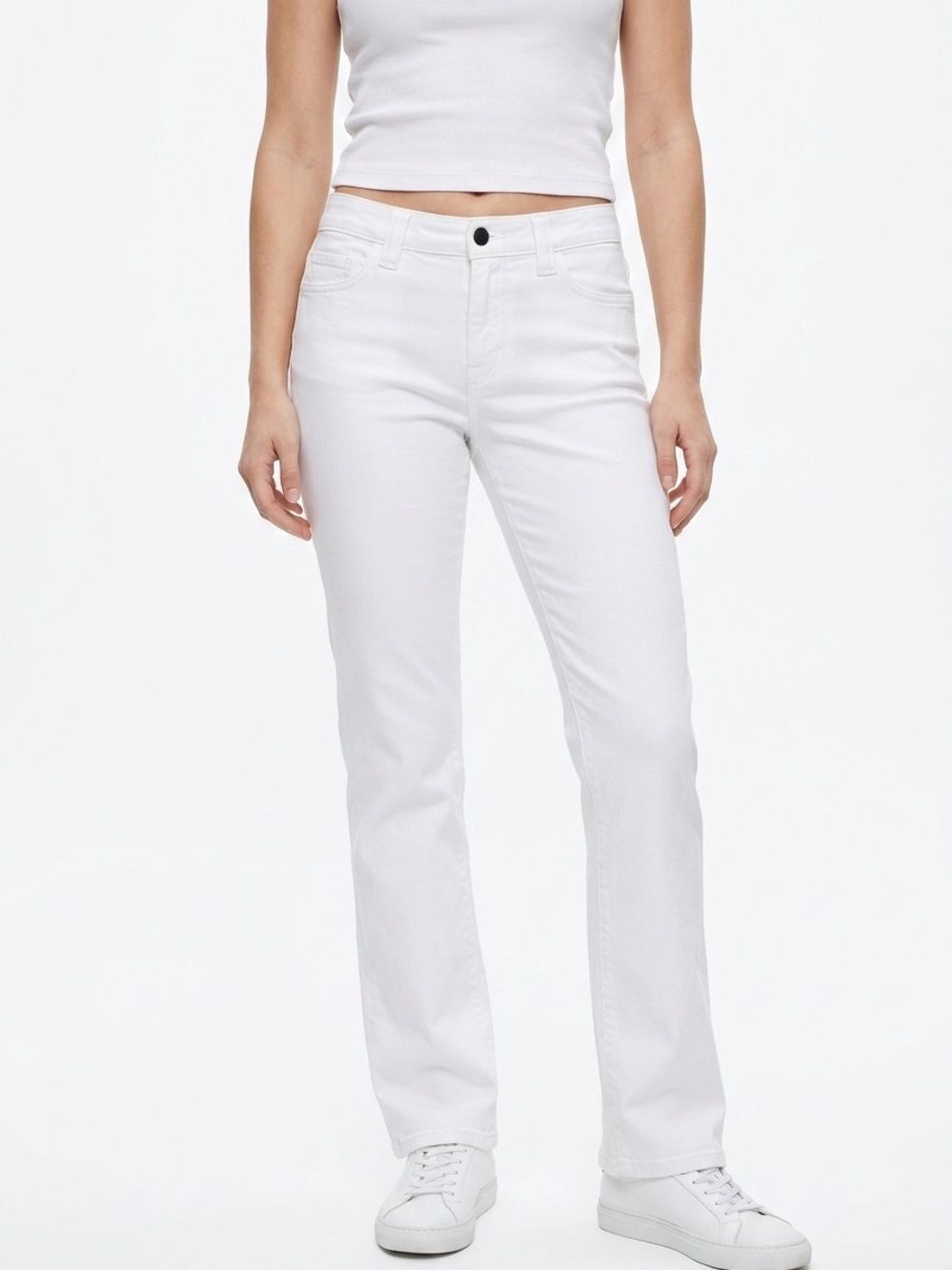 BODEN | Creamy White Straight Leg Jeans Women’s Size 10